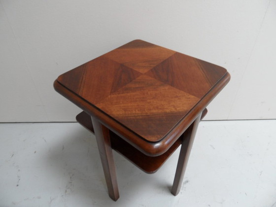 Art Deco Bijzet Tafel – Bijzettafels, Wood (photo 3 of 8)