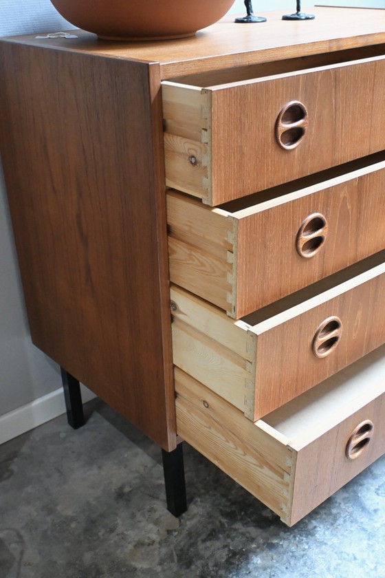 Image 1 of Vintage Deens Design Ladekast
