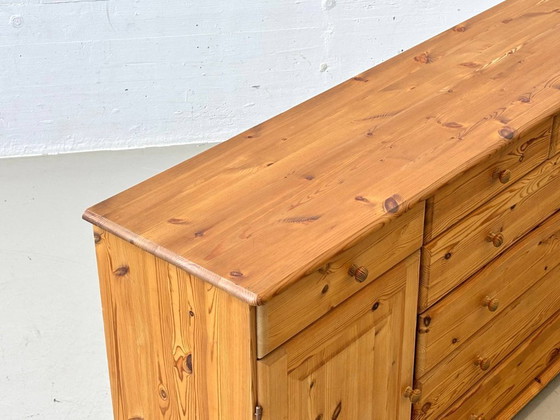 Image 1 of Elegant sideboard made of pine wood, Switzerland, 1990s