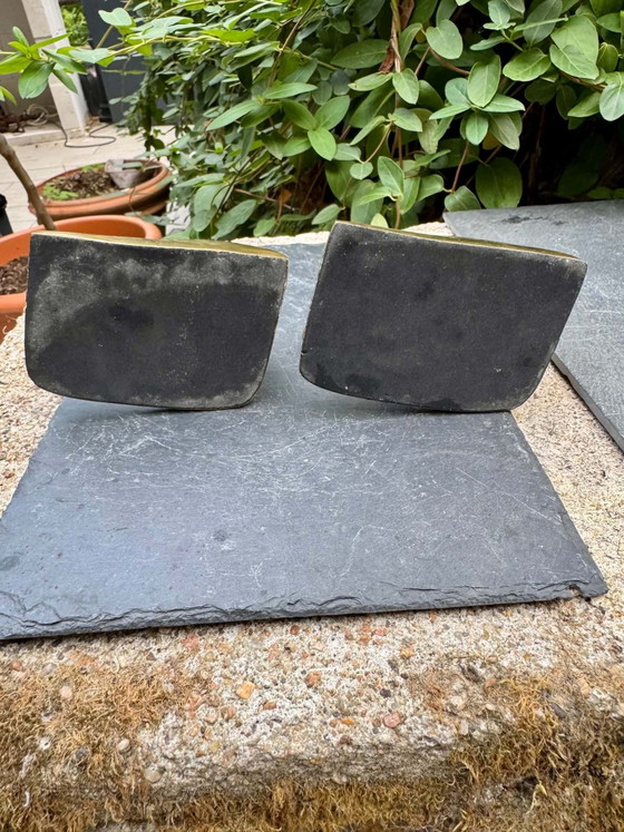 Pair of Vintage Brass Horse Bookends – Decorative Objects (photo 9 of 9)