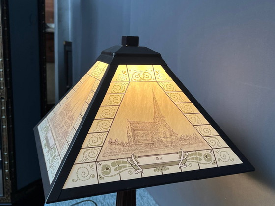 Table lamp. – Metal, Glass (photo 6 of 9)