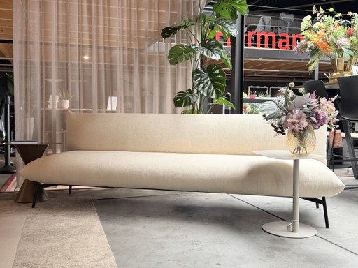 MIDJ Area DV3 M T bank voor 3 personen met rugleuning – banken, Metal, Textile