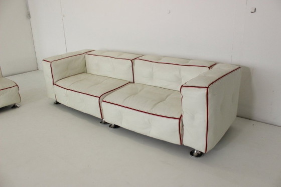 Image 1 of Bretz Don Corleone leather corner sofa designer couch
