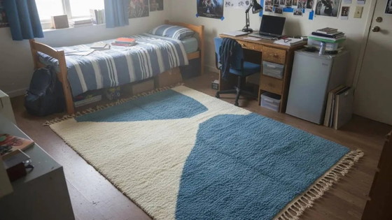 Alfombra bereber única hecha a mano 2.5x1.5 m – Wool (photo 7 of 16)