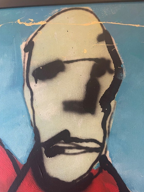 Image 1 of Pittura Herman Brood 106x86cm