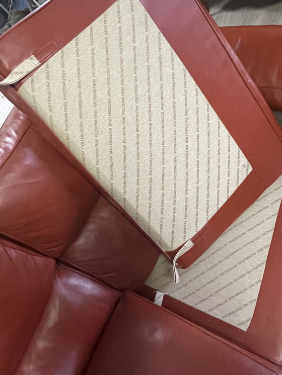Image 1 of Divano Frau Poltrona in pelle impeccabile
