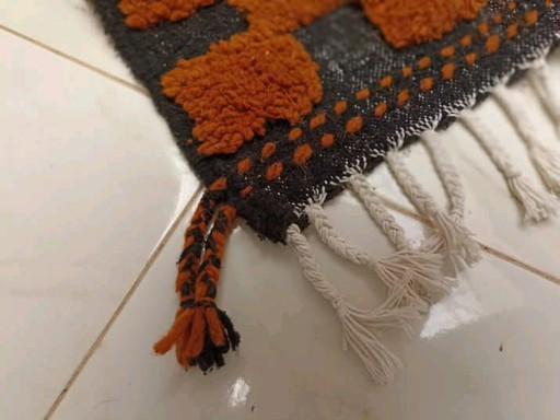 Tapis bérbere décoré tissé en laine 250cmx150cm 