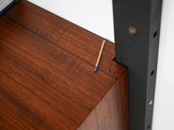 Image 1 of Teakhouten wandrek, Deens design, jaren 60, gemaakt in Denemarken.