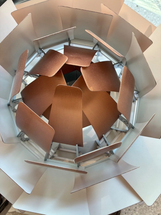 Deckenpendelleuchte Artichoke in Kupfer von Louis Poulson – Louis Poulsen, Pendelleuchten, Copper, Metal (photo 3 of 5)