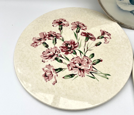 Image 1 of Tres aparadores y mesas de servicio Art Déco/mediados de siglo - cerámica, Alemania, circa 1930-1950