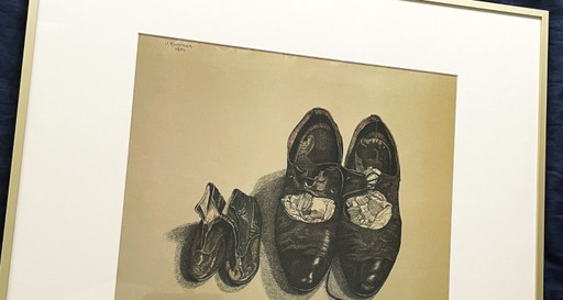 Jopie Huisman (1922-2000) - La première et la dernière chaussure – giclee prints, Paper (photo 2 of 6)