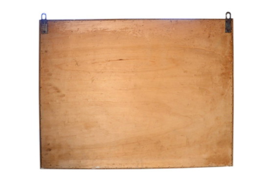 Vintage wandkast van wit, gestructureerd Formica, 79x32 cm – Metal, Wood (photo 3 of 5)