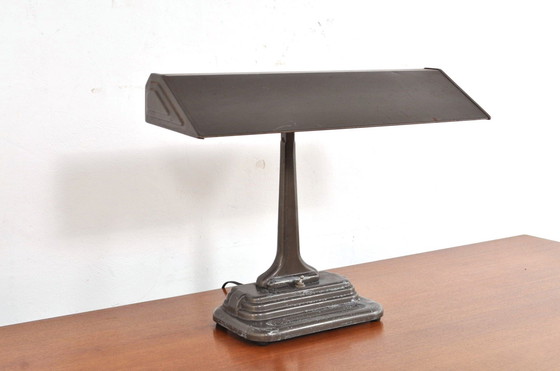 Image 1 of Art Deco Bureaulamp Met TL Jaren 30