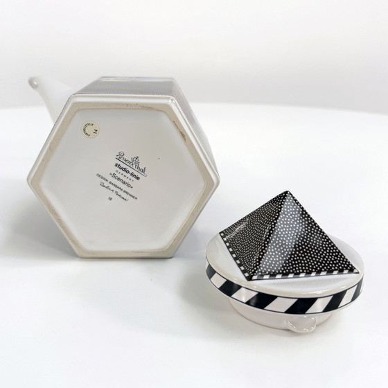 Image 1 of Escenario para tetera Metropol de Barbara Brenner para Rosenthal Studio Line, años 90