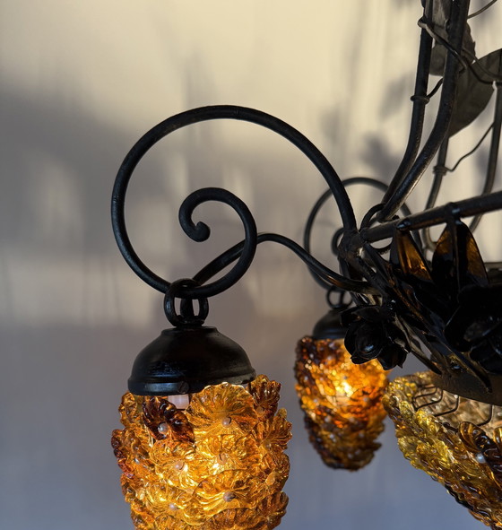 Image 1 of Kroonluchter Murano 1950/60