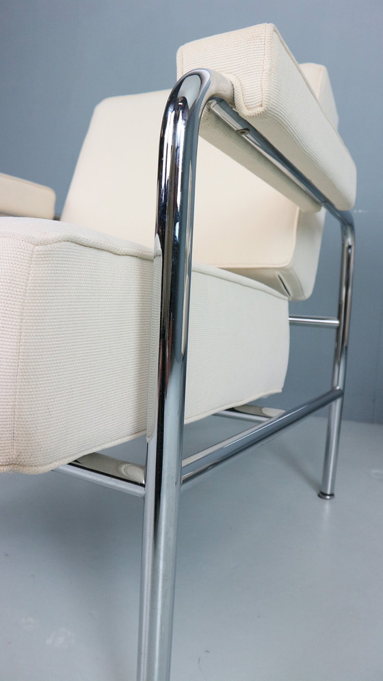 Image 1 of 2x Fauteuil Wagon Fumoir LC13 Le Corbusier, 1931
