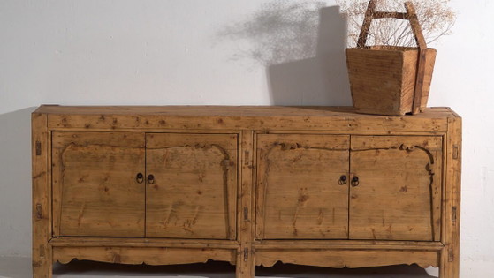 Buffet bas oriental antique (c.1900) #13 (photo 3 of 9)