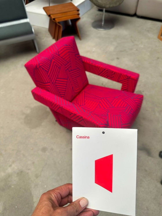 Cassina 637 Utrecht Sessel Limited Edition (Neu) – Textile (photo 6 of 8)