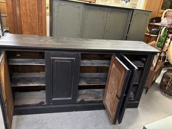 Image 1 of Vintage sideboard / school cabinet