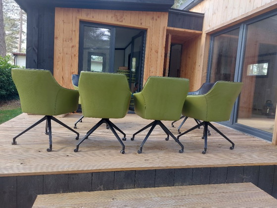 Image 1 of 6 Leolux dining chairs