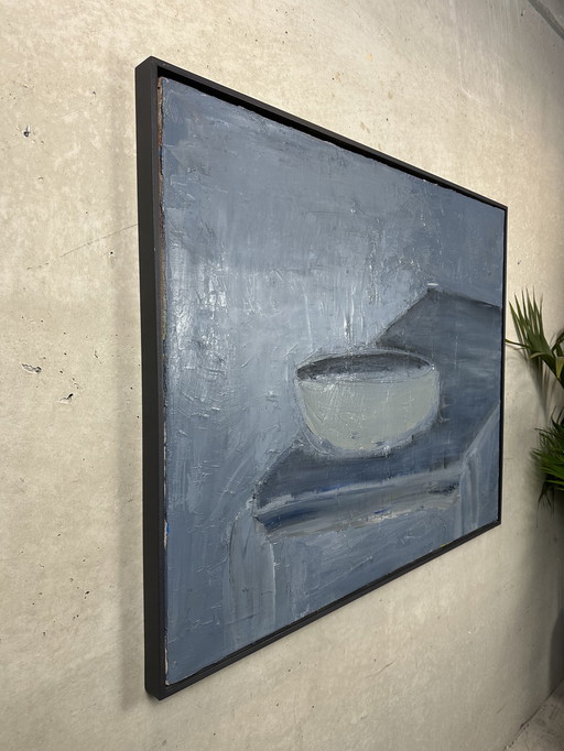 Lawrence de Maupeou - ‘de tafel’ - olieverf op doek