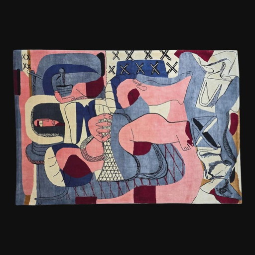 Alfombra "La pescadora de ostras" de Le Corbusier – Lana anudada a mano sobre algodón, 280x200cm (photo 2 of 9)