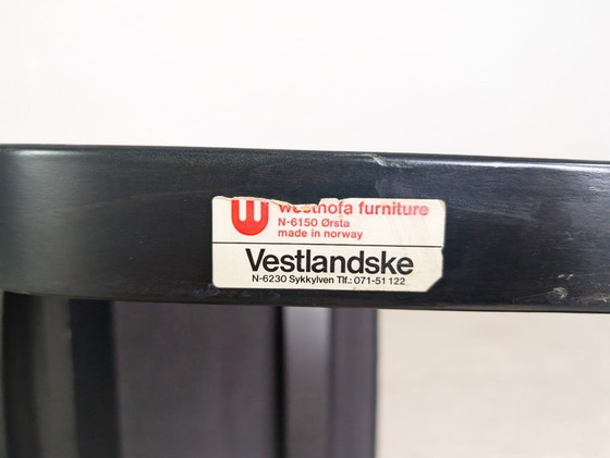 Image 1 of Siesta Armchair Westnofa Vestlandske Ingmar Relling Ottoman Vintage