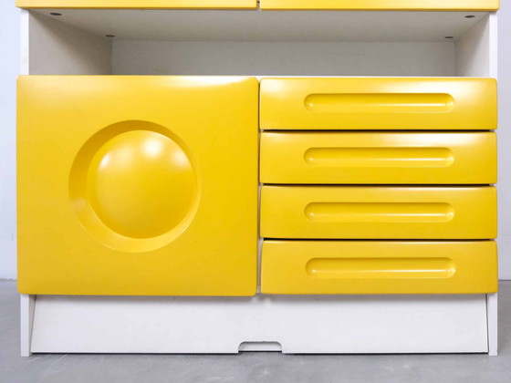 Image 1 of Zeldzame Space Age kast model noro door Gwinner Duitsland 1970'sa