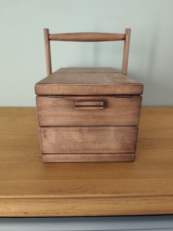 Image 1 of Antique sewing box