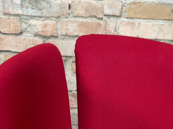 Moroso Fjord - rouge | Patricia Urquiola, Chaises de salle à manger, Textile, Métal, Modern (photo 9 sur 15)