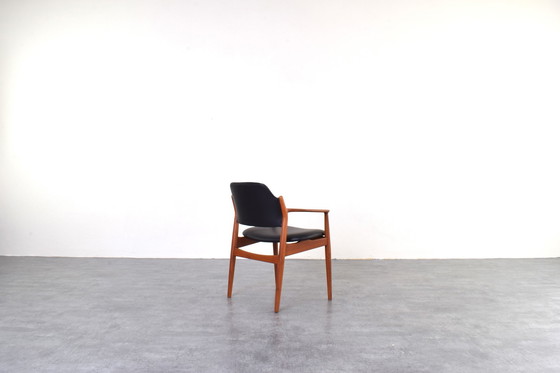 Image 1 of Mid-Century Danish Teak Chairs Model 62a by Arne Vodder for Sibast, 1960s.