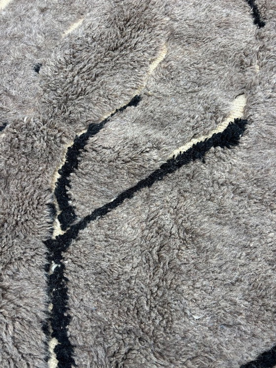 Image 1 of Tapis d'intérieur moderne en laine Mrirt 200x300 cm - Tapis berbère en laine fait main