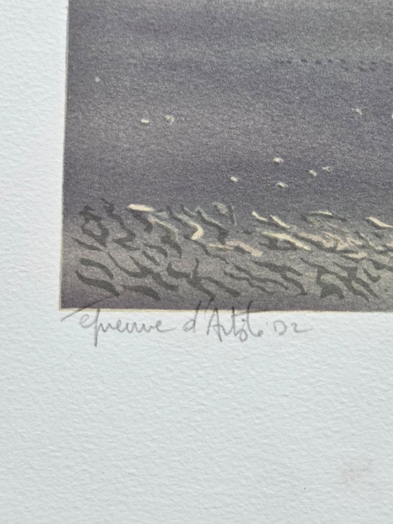 Image 1 of Degans Xavier (1949-) - Litografía Prueba de artista (ref 4122-4)