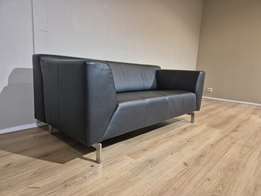 30% DISCOUNT - Showmodel-Rolf Benz Linea - 2 Seater Sofa-Black