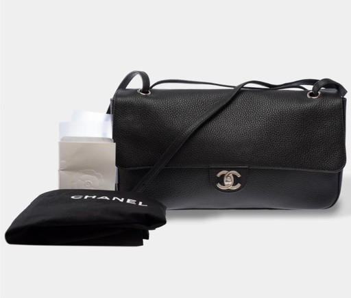 Zak CHANEL en Cuir Noir - 103486