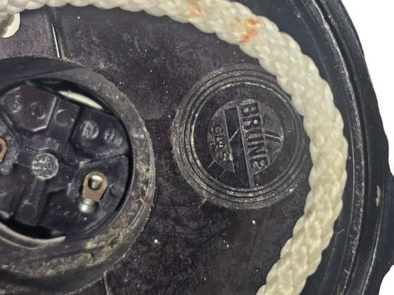 Image 1 of Dutch design - Philips Holland - Brune glas - XL plafonniere - 50's