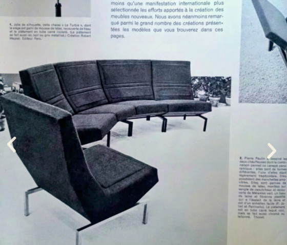 Pierre Paulin CM236 Lounge Chair – Side chairs, Skai (photo 15 of 15)