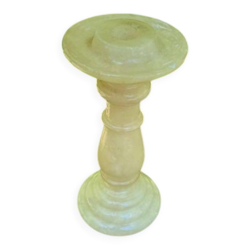 Gran candelabro Art Déco de ónix