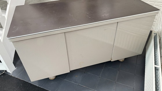 Image 1 of Scrivania in metallo retrò Gispen / Ahrend – design industriale