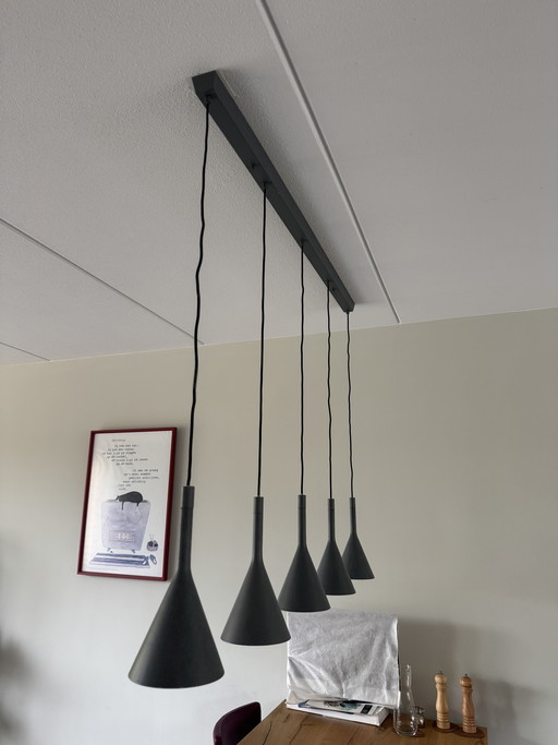 Suspension Foscarini Aplomb aspect béton