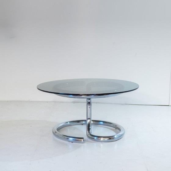 Image 1 of 1x Table basse « Anaconda » style Space Age, Paul Tuttle par Strassle, années 1960