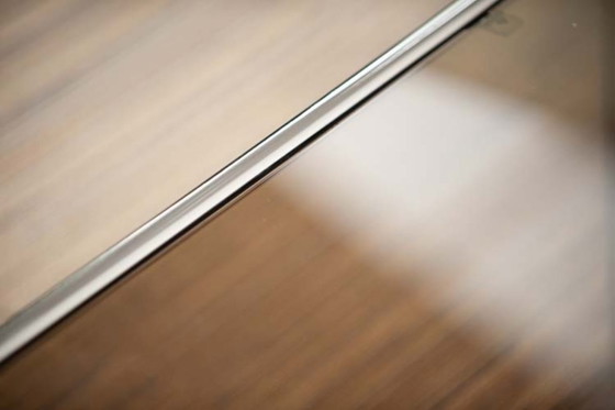 Italiaanse Design Bijzettafel – Chrome, Glass (photo 5 of 10)
