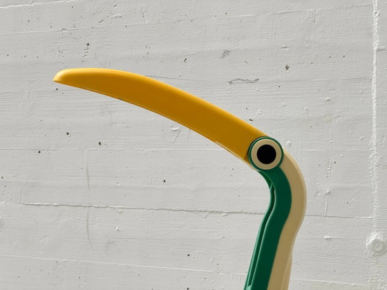 Image 1 of Pop Art icon Toucan table lamp, Italy 1980s