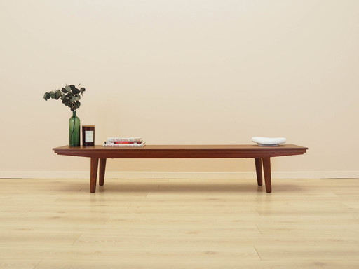 Teak-Lowboard, dänisches Design, 1970er Jahre, hergestellt in Dänemark