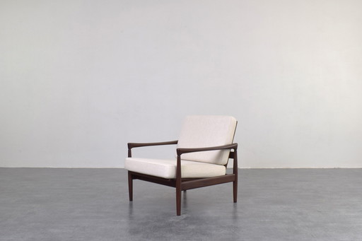 Mid Century Teakhouten Kolding Loungestoel van Erik Wørts voor IKEA, jaren 1960