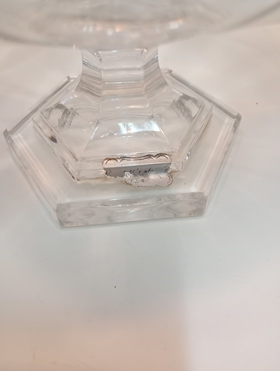 Image 1 of Fruit bowl crystal artisan de Lorraine 24ct