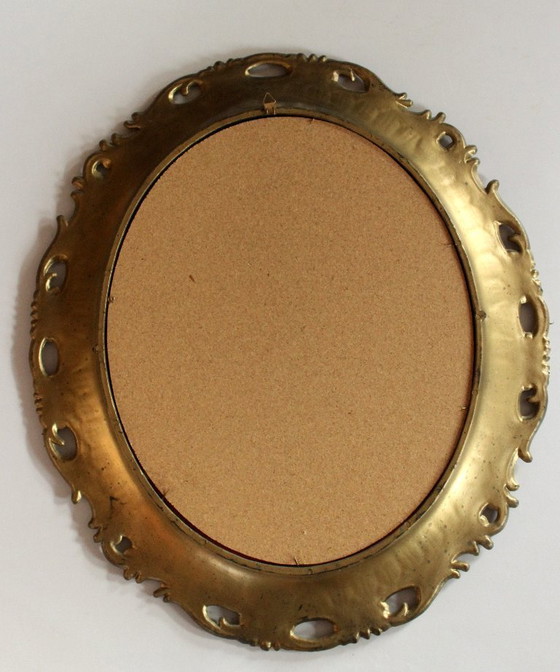 Image 1 of Weelderige garderobespiegel - vintage