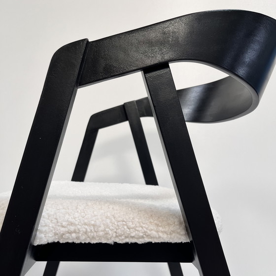 Image 1 of Scandinavisch design eetkamerstoelen