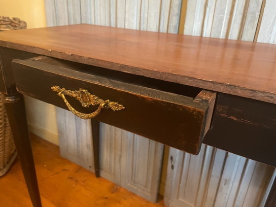 Image 1 of Side Table Wandtafel Muurtafel 19e eeuws Frans