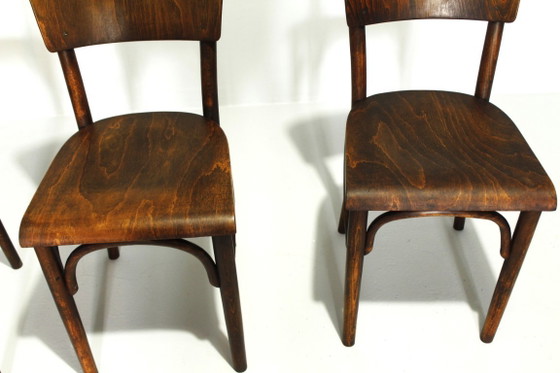 Sedie da Pub Thonet H-48, anni '30, Set di 4 – Sedie da pranzo, Legno (photo 16 of 17)